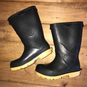 Land’s End Boys Rain Boots Black